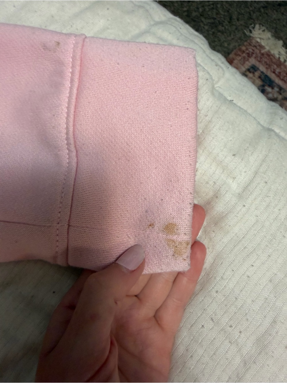 Light Pink Women's Button-Up Jacket - Picture 4 of 7